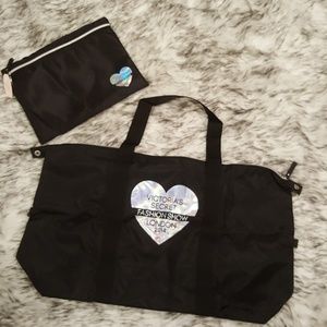 NWT Victoria's Secret Weekender Bag with Pouch